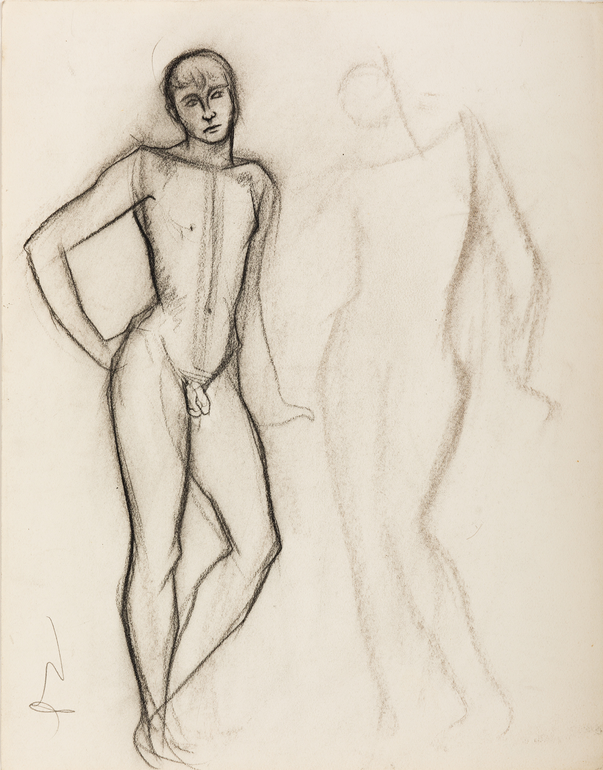 AVEL DE KNIGHT (1923 - 1995) Three drawings.